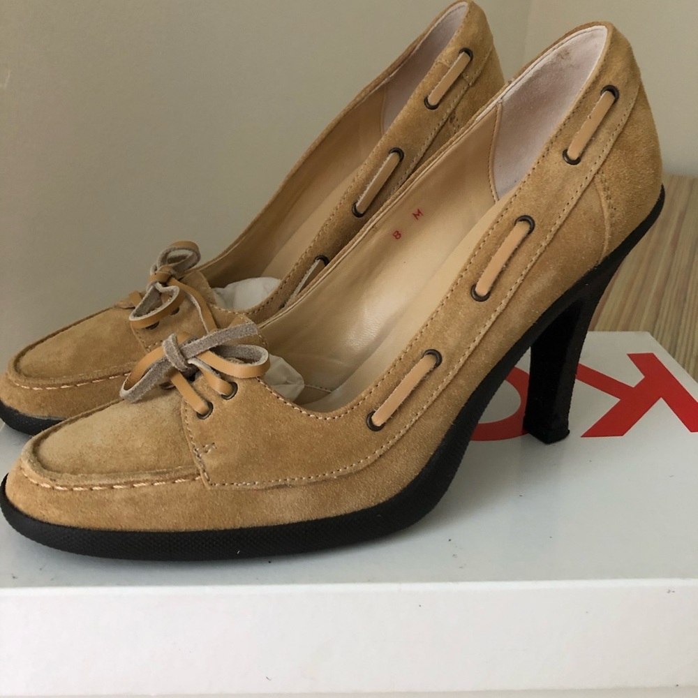 Michael Kors - Camel Suade Heels